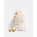 Small P.E.C.A. pillow - camomile - cotton
