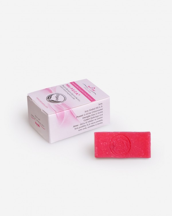 The P.E.C.A. soap - rose