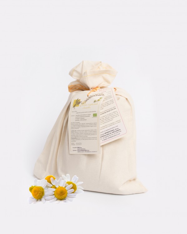 Small P.E.C.A. pillow - camomile - cotton