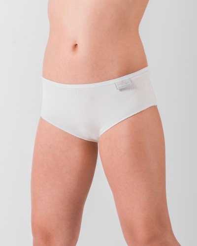 Girls’ P.E.C.A. Hipster underpants - bamboo_A